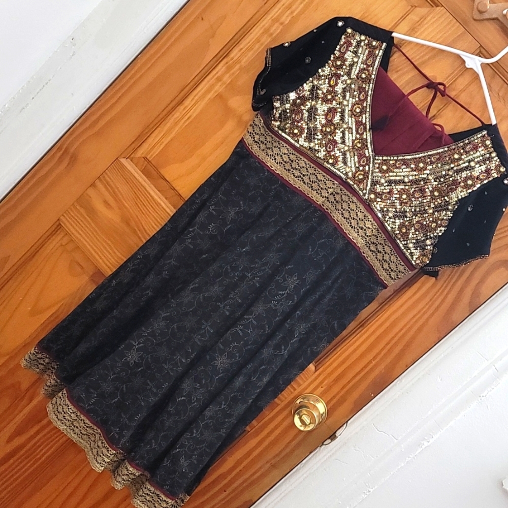 Indian black Salwar suit